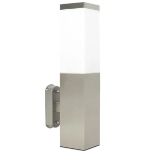 Kinkiet zewnętrzny INOX KWADRATOWA SS802-A - 1