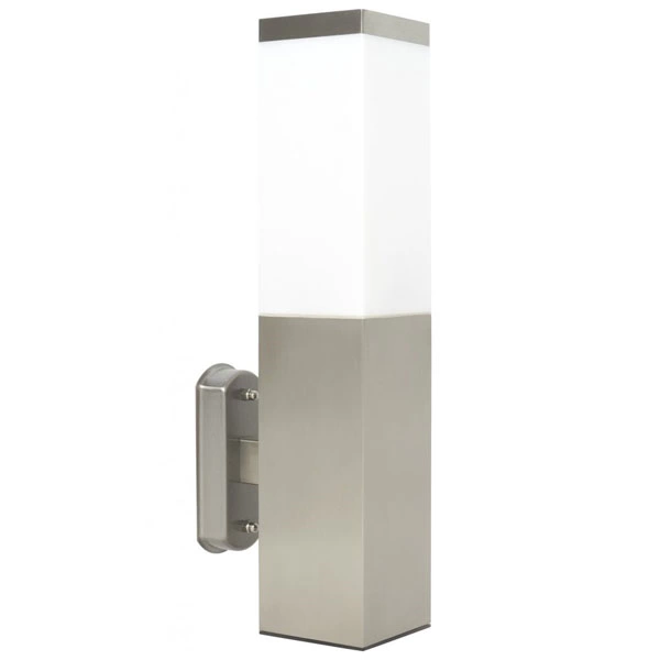 Kinkiet zewnętrzny INOX KWADRATOWA SS802-A - 1