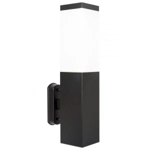 Kinkiet zewnętrzny INOX KWADRATOWA SS802-A BL - 1