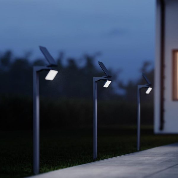 Oprawa solarna LED 1,2W Steinel XSolar GL-S z czujnikiem antracyt - obrazek 4