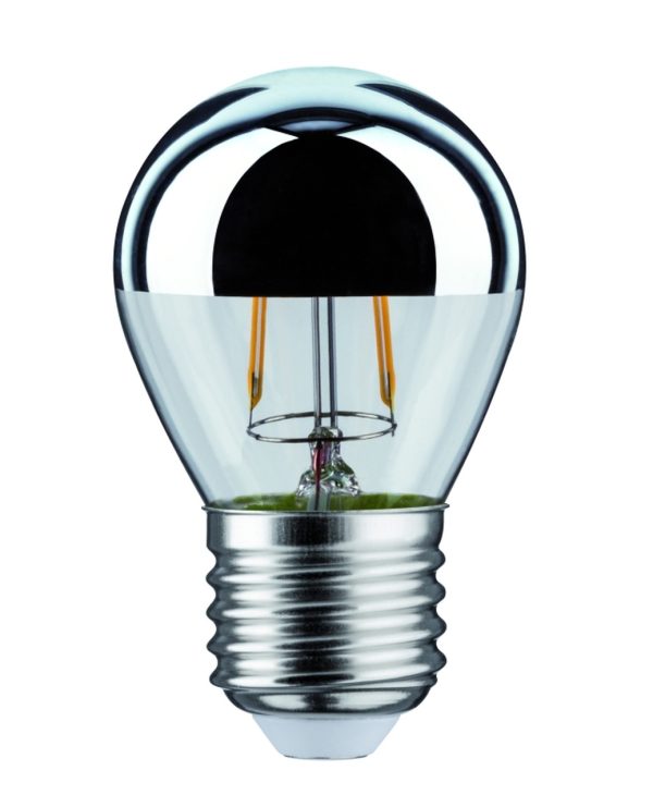 Źródło światła LED Kropla zwierciadło 2,6W 230V 200lm E27 2700K Srebrny - obrazek 2