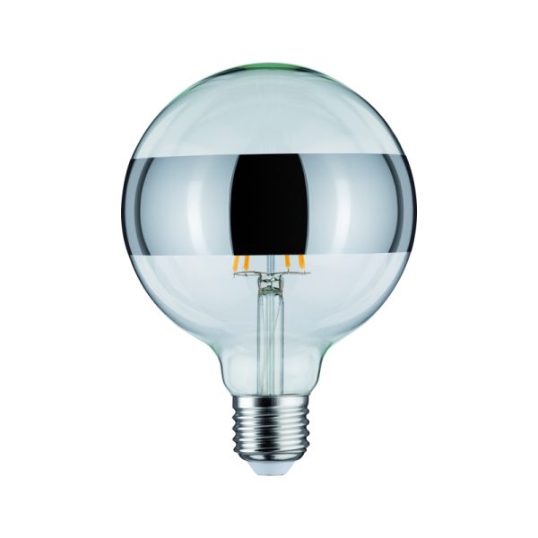 Źródło światła LED G125 zwierciadło pierścień 6W 230V 520lm E27 2700K Srebrny ściemniany - obrazek 2