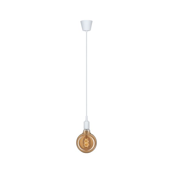 Lampa wisząca KETIL Neordic E27 max. 60W IP20 230V biały / tworzywo sztuczne - obrazek 3