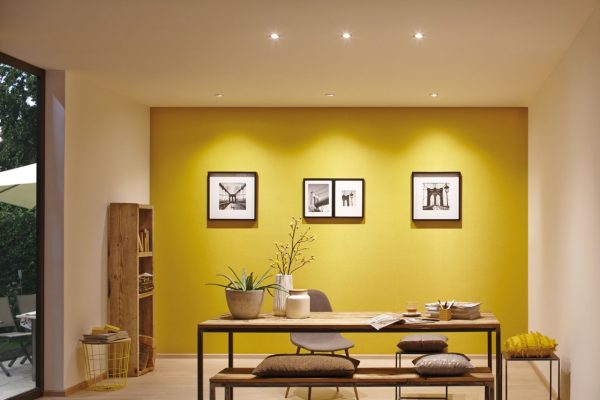 Oprawa do wbudowania NOVA LED wychylna GU10 6.5W 460lm 84mm 2700K IP23 230V biały mat / aluminium - obrazek 3