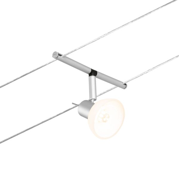 System linkowy zestaw Sheela max5x10W GU5,3 Chrom mat/Chrom 12V DC 60VA twszt/metal - obrazek 3