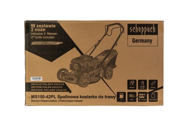 Kosiarka spalinowa Scheppach MS150-42 z napędem 42cm - obrazek 10