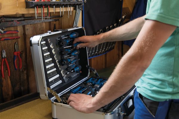 Zestaw kluczy Scheppach TB150 w walizce - 101 elementów - obrazek 2
