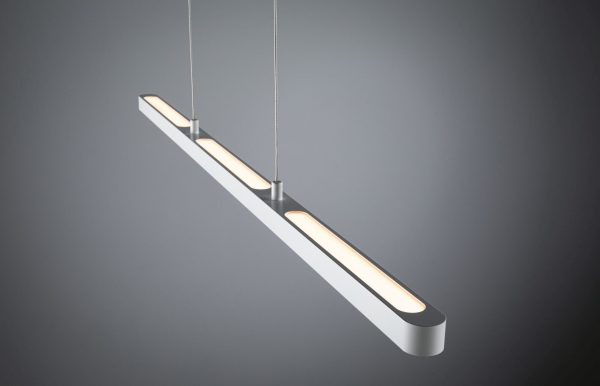 Lampa wisząca LENTO LED DIM SM Bluetooth 43W 1700lm 2700K-6000K 230V biały / aluminium - obrazek 2