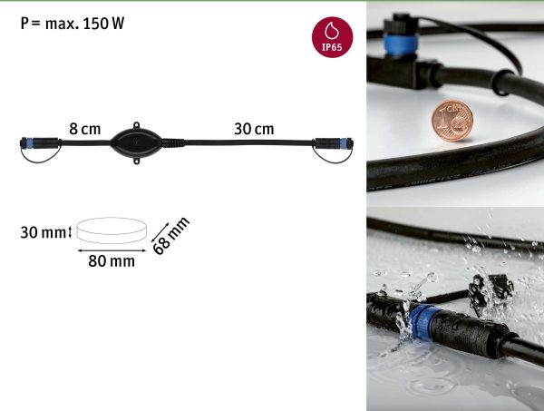 Czujnik zmierzchu Plug & Shine IP67 24V max 150W - obrazek 2