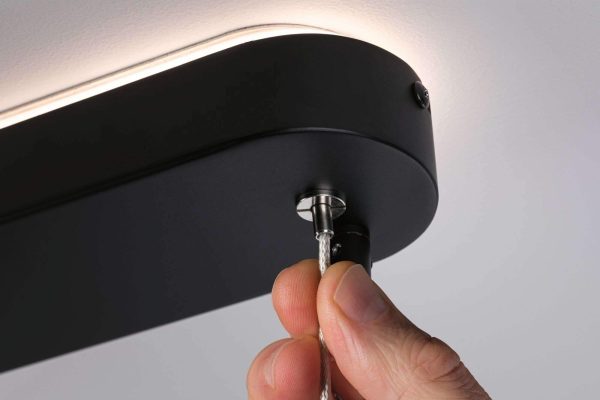 Lampa wisząca PURIC PANE LED 6x6,5W 1x4.5W 3-STEP DIM 2700K 230V czarny metal - obrazek 8
