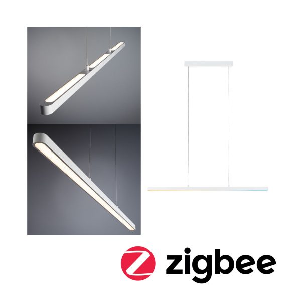 Lampa wisząca LENTO LED DIM SH Zigbee 3x15.5W 3x2100lm 230V chrom matowy / aluminium - obrazek 3