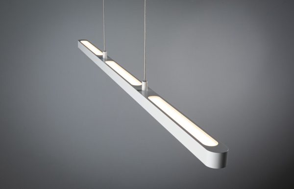Lampa wisząca LENTO LED DIM SH Zigbee 3x15.5W 3x2100lm 230V chrom matowy / aluminium - obrazek 2