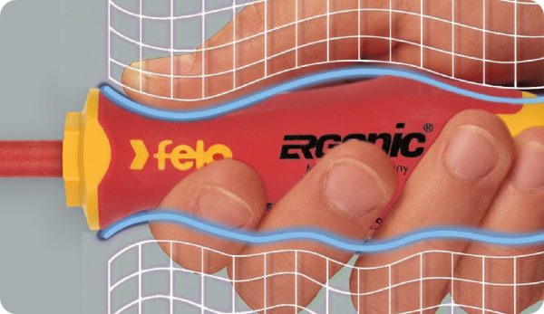 Zestaw 9 narzędzi dla elektryka FELO - kieszeń na pas - obrazek 4