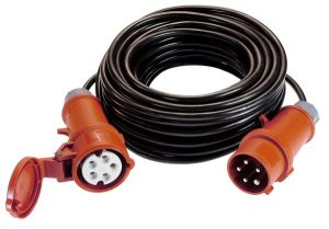 Przedłużacz siłowy 50m 32A 5x6 neopren