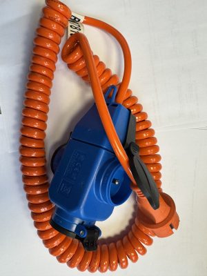 Przedłużacz spiralny 1-5m 16A 3x1.5 - poliuretan