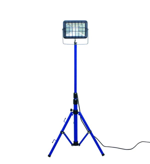 Statyw + 1 halogen LED 30W