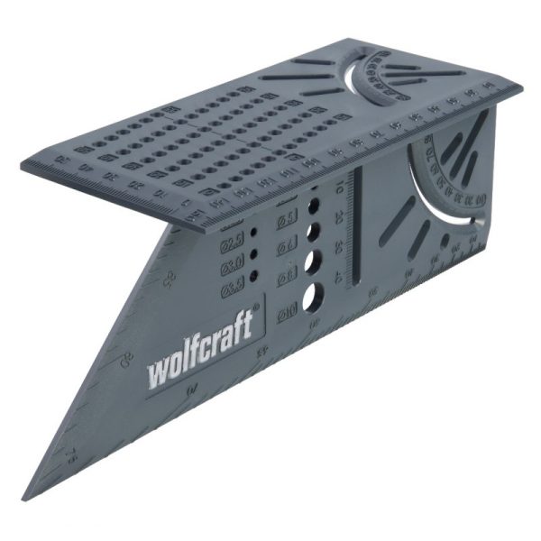 Kątownik stolarski japoński 3D - Wolfcraft, display 24 sztuki - obrazek 2