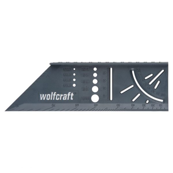 Kątownik stolarski japoński 3D - Wolfcraft, display 24 sztuki - obrazek 3
