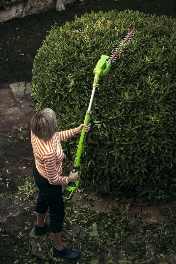 40V Nożyce do żywopłotu 51cm wysięgnik Greenworks G40PHA - obrazek 2