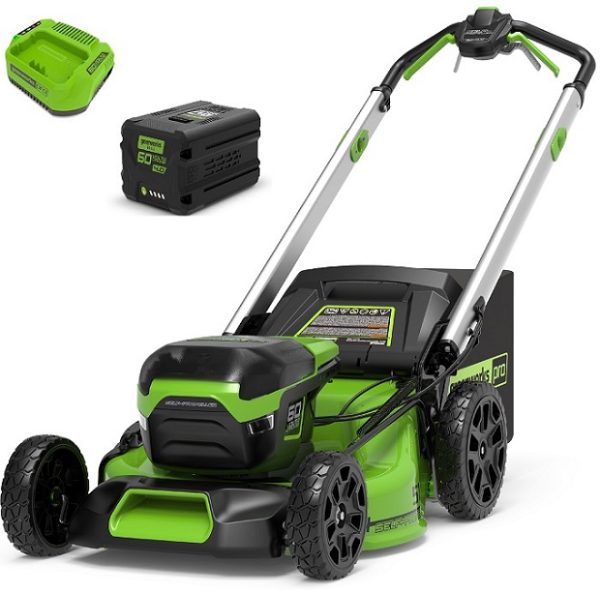 60V kosiarka 51 cm Greenworks GD60LM51SPK4 zestaw ładowarka + aku 4Ah - obrazek 2