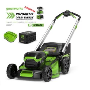 60V kosiarka 51 cm Greenworks GD60LM51SPK4 zestaw ładowarka + aku 4Ah