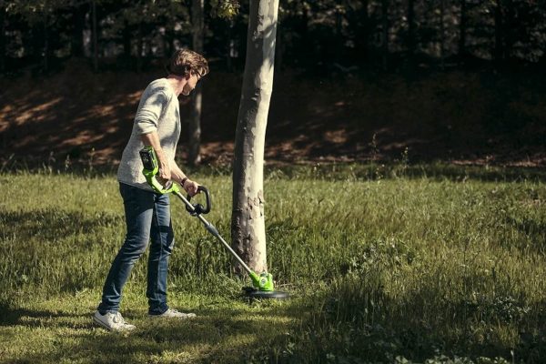 24V Podkaszarka GREENWORKS Zestaw Ład.+ 2,0 Ah - obrazek 8