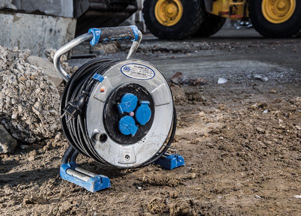 Przedłużacz bębnowy 40m 3x1.5 neopren IronCoat Xperts - obrazek 2