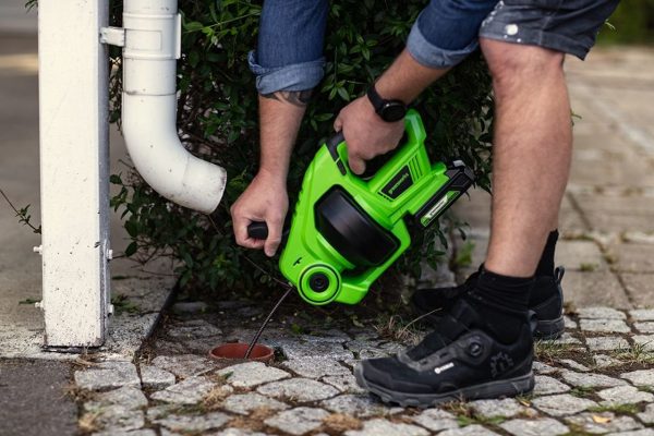 24V urządzenie do przepychania rur Greenworks G24DA - obrazek 3