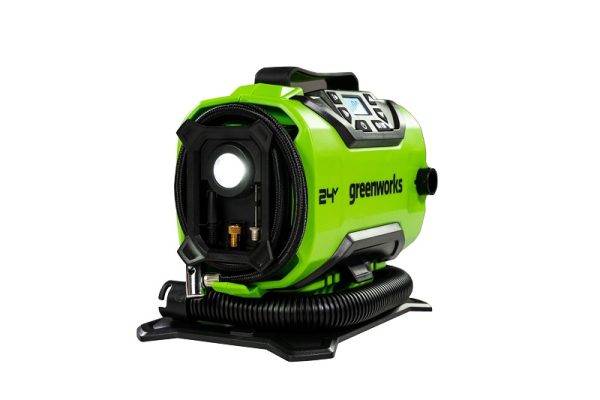 24V minikompresor Greenworks G24IN - obrazek 3