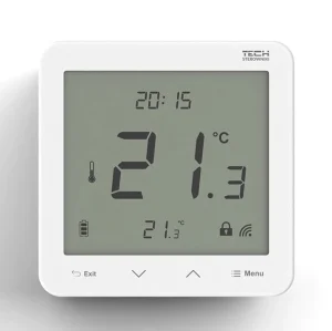 R-8s PLUS BIAŁY - Bezprzewodowy regulator temperatury