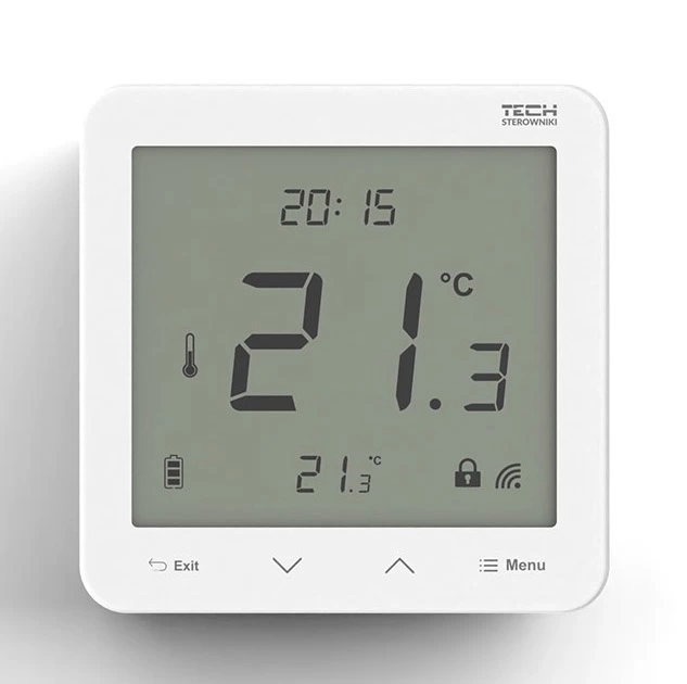 R-8s PLUS BIAŁY - Bezprzewodowy regulator temperatury