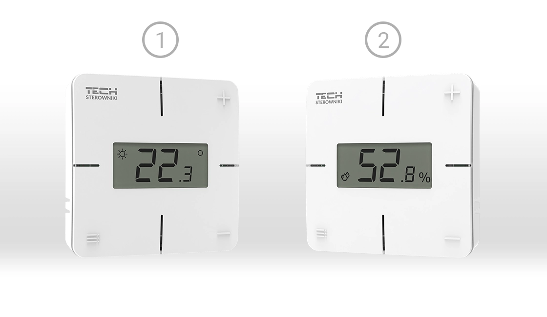 R-8x - Bezprzewodowy regulator pokojowy