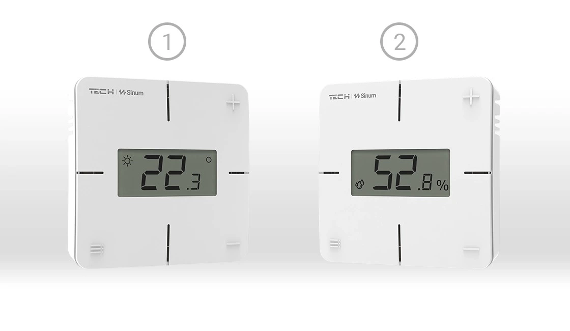 R-S1 – Przewodowy regulator pokojowy Sinum