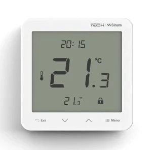 R-S3 BIAŁY - Przewodowy regulator pokojowy Sinum