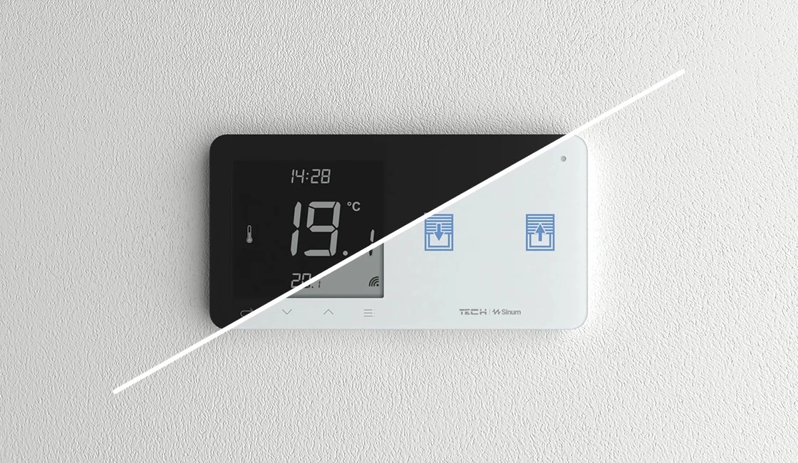 WZR-02 - Regulator pokojowy + włącznik rolet