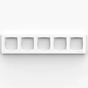 FG-05 BIAŁY - Ramka 5x szklana pozioma