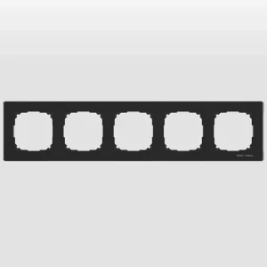 FG-05 CZARNY - Ramka 5x szklana pozioma