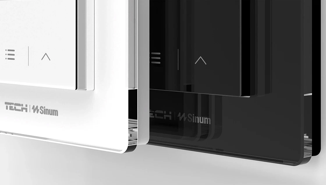 FR-S2 - Bezprzewodowy regulator pokojowy doramkowy