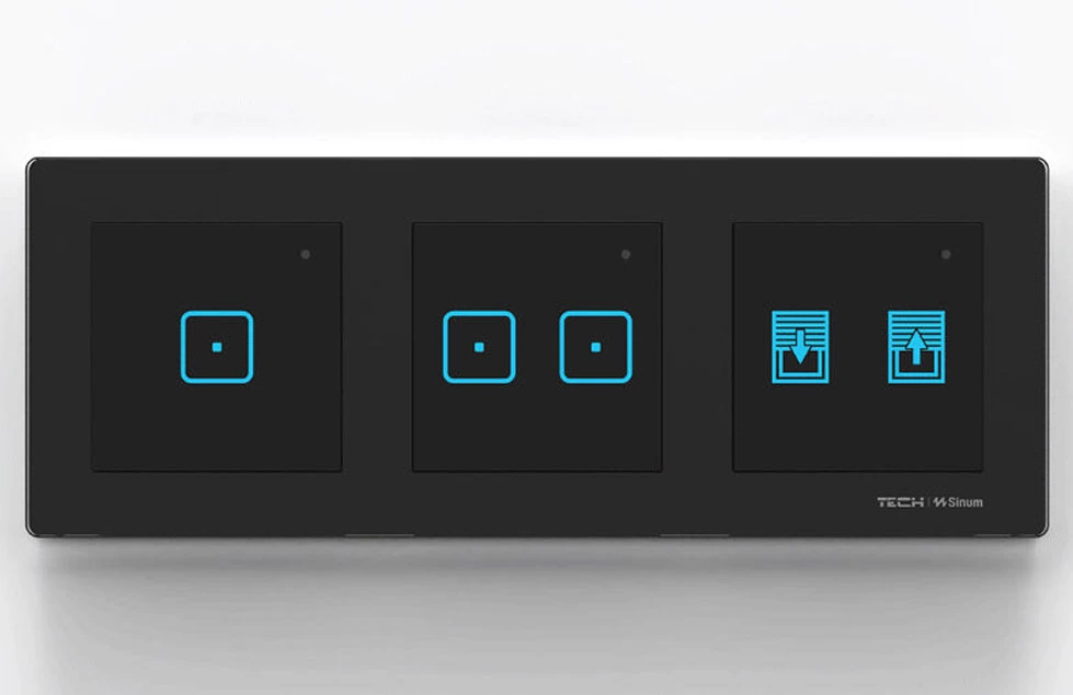 FR-S2 - Bezprzewodowy regulator pokojowy doramkowy