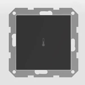 FC-S1m CZARNY - Doramkowy czujnik temperatury Sinum
