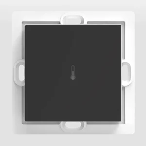 FC-S1p CZARNY - Doramkowy czujnik temperatury