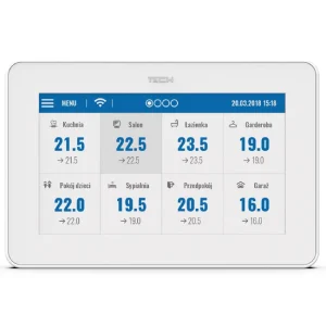 M-12T BIAŁY - Panel kontrolny