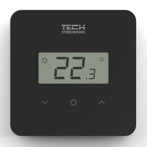 R-12b CZARNY - Regulator pokojowy