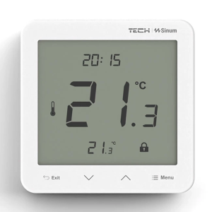 RI-1 PLUS BIAŁY - Regulator pokojowy