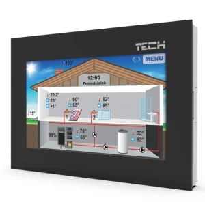 ST-281 CZARNY - Regulator pokojowy