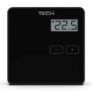 ST-294 v2 CZARNY - Regulator pokojowy dwustanowy