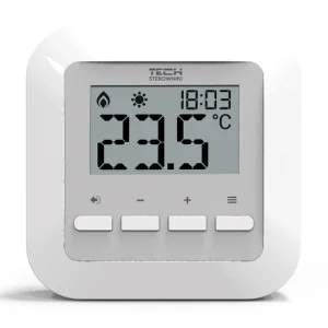 ST-295 v3 BIAŁY - Regulator pokojowy dwustanowy